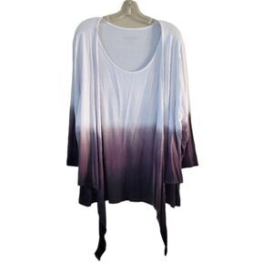 Soft‎ Surroundings Women's Tunnic Top Size 2XL Tie Dye